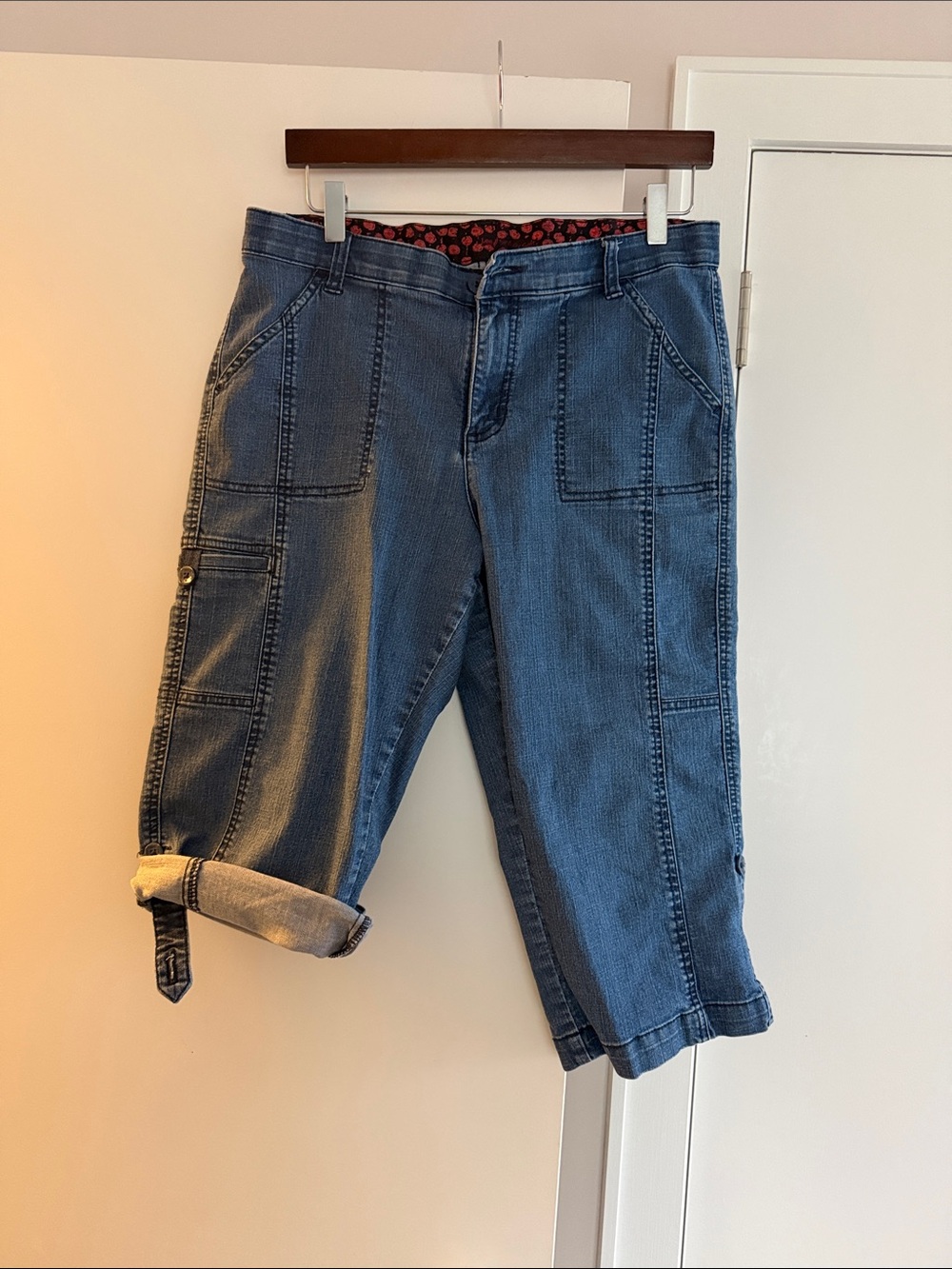 Lee sinfully soft Dark Blue Denim Button-Fly Jeans size 12 medium